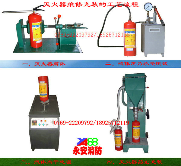 东莞干粉灭火器,东莞灭火器维修充装