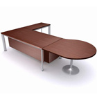 钢木班台|办公桌|钢制办公桌【OF365办公家具】6