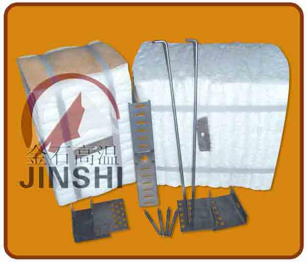 电镀锡生产线 高温窑炉 耐火炉衬专用陶瓷纤维模块 硅酸铝毯