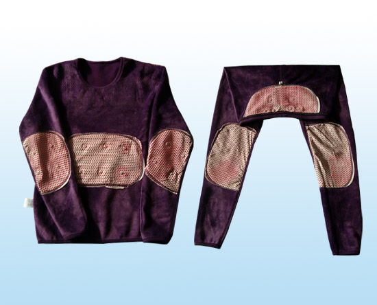 张总专业推荐冬季必备托玛琳珊瑚绒磁套服珊瑚绒保暖内衣
