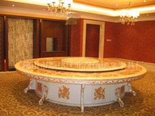 供应豪华大理石电动餐桌豪华餐桌