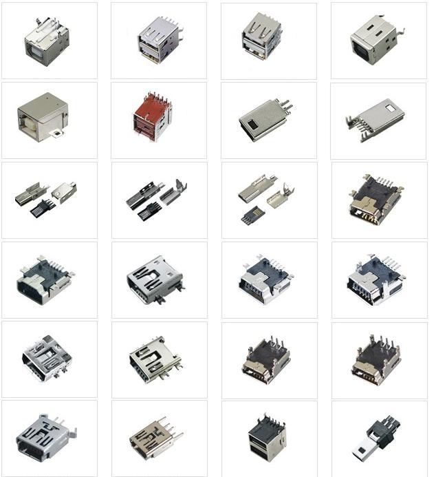 USB接口厂家/USB插口厂家/USB母座厂家