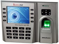 iClock260 TFT彩屏网络型指纹考勤机