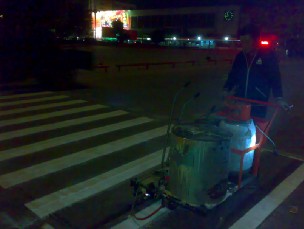 中山热熔划线_道路划线_车位划线_热熔标线_停车场划线