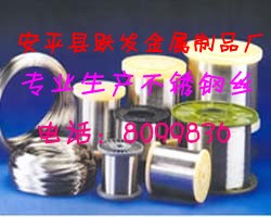 现货首选跃发302、304优质不锈钢丝  不锈钢网