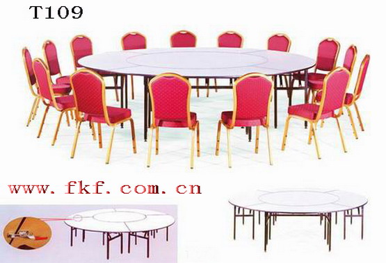 杭州宴会桌椅/酒店宴会桌椅/铝椅/钢椅/折叠方桌、圆桌定做