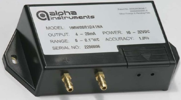 美国阿尔法alpha微差压传感器/变送器Model 166