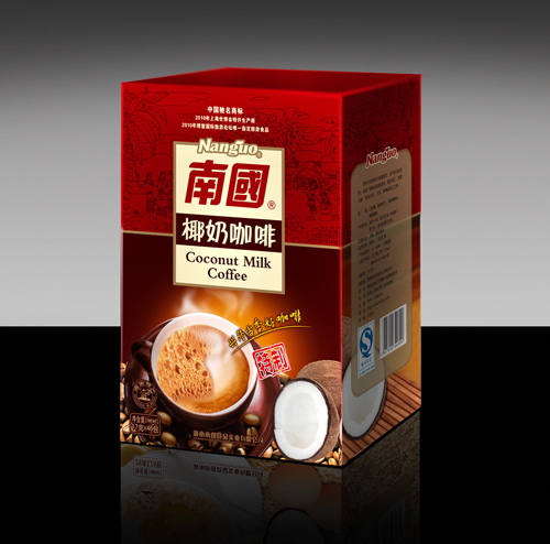 醇香椰奶咖啡大众称赞