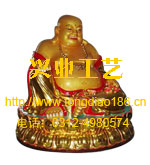 兴业生产贴金佛像