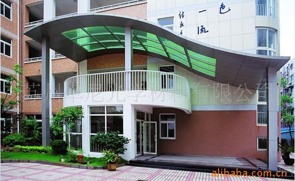 pc阳光板车棚