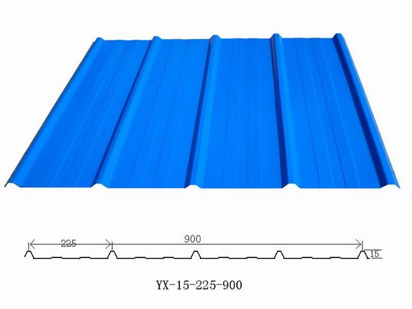 YX15-225-900型彩钢瓦，压型板，屋面瓦，墙面彩钢瓦