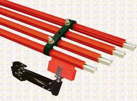 单极安全滑触线