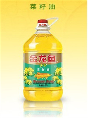 金龙鱼一级菜籽油5L/40元