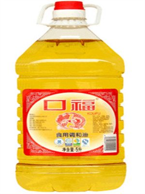 口福食用调和油5L/35元