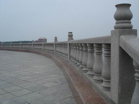 汉白玉栏杆，石材栏杆