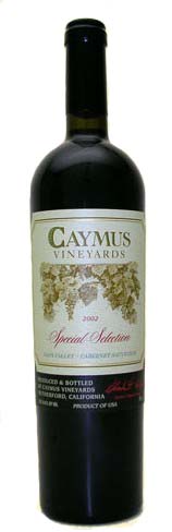 Caymus Special，精选纳帕谷葡萄酒佳慕酒庄