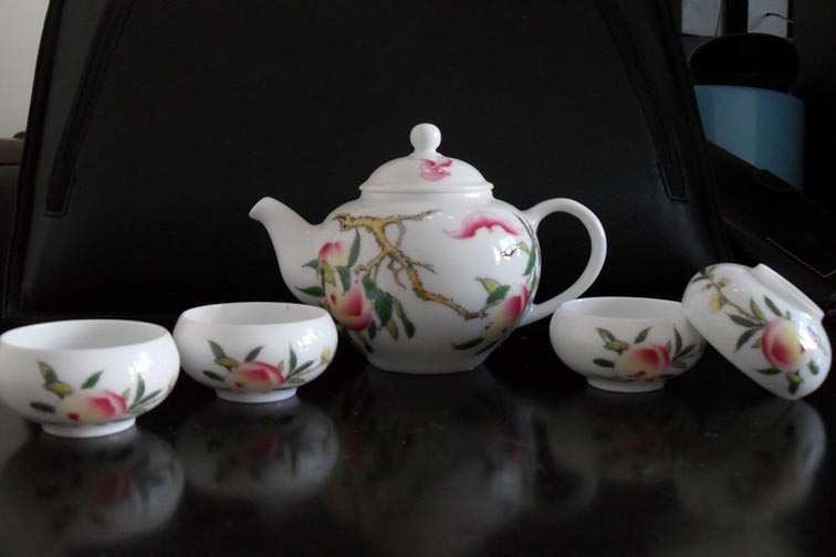 陶瓷茶具定做L- 陶瓷茶具套装L- 陶瓷茶具批L-青花瓷茶具