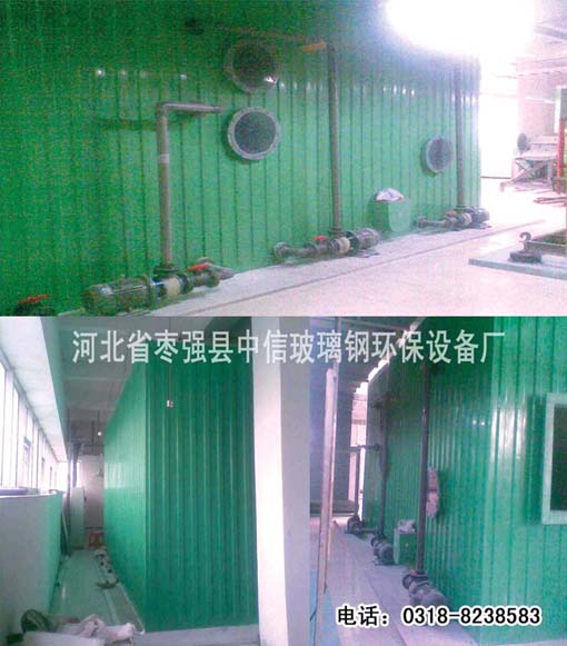 供应FNJS-100型方型玻璃钢酸雾净化塔
