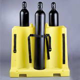 美国进口气瓶固定架 气瓶固定座 聚乙烯塑料材质 防静电