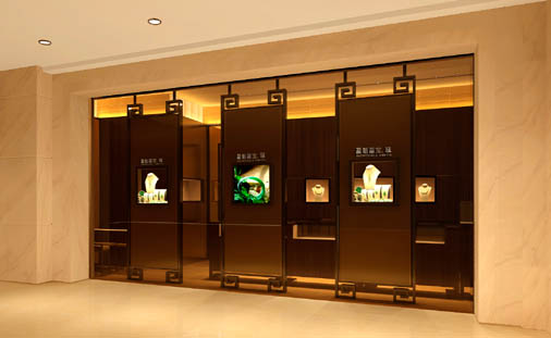 珠宝展柜设计公司  深圳珠宝展示柜订做厂家