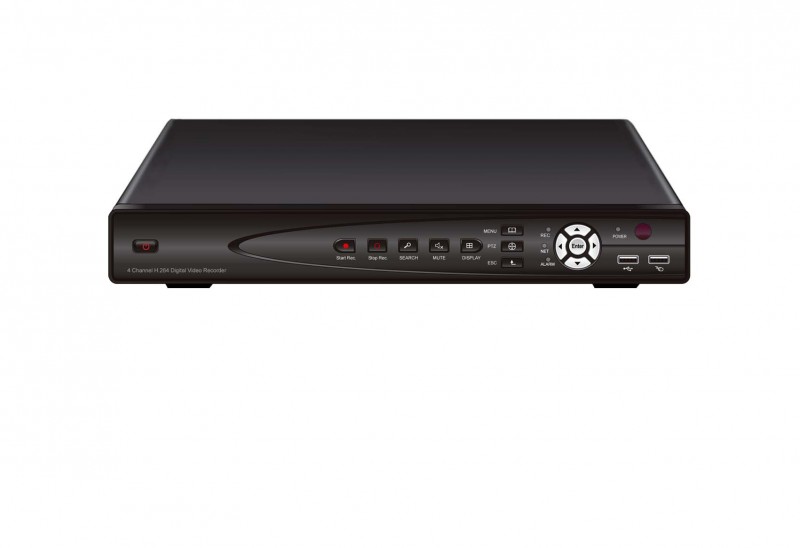 四路网络型嵌入式硬盘录像机 PAS-DVR7004