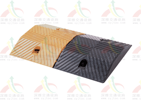 广州生产小区橡胶减速带，广州上门安装橡胶减速路拱