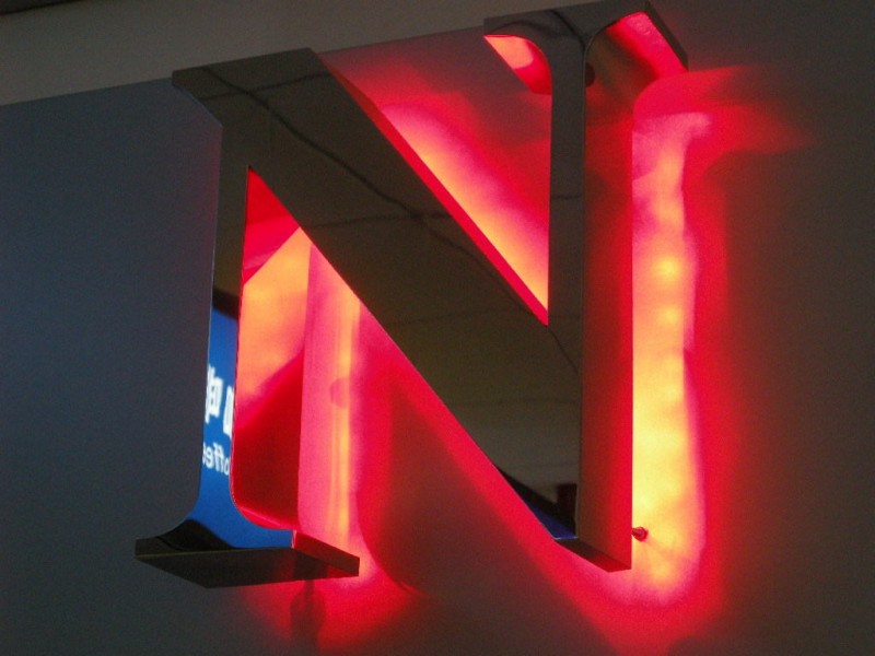 金属字