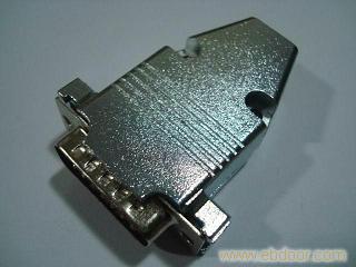D-SUB15P180度出线锌合金外壳