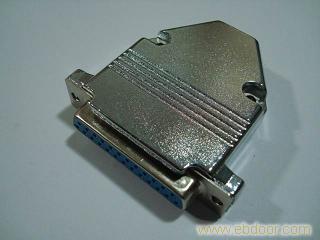 D-SUB25P180度出线锌合金外壳