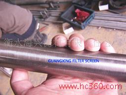 约翰逊滤芯、不锈钢楔形丝筛管、过滤器滤芯