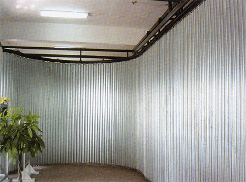 折叠提升式防火卷帘