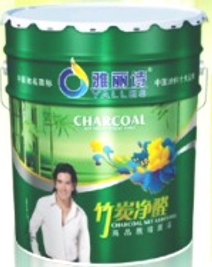 供应中国十大建筑品牌中国驰名商标雅丽诗 竹炭净醛高品质墙面漆