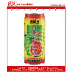 黑面蔡红番石榴饮料490mlX24瓶|