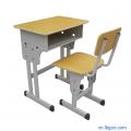 新安课桌椅厂家大量供应单人课桌椅