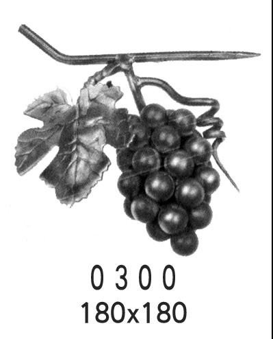 现货供应锻造葡萄, 铁艺装饰件