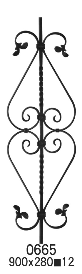 供应铁艺梯花,梯杆,护栏,围栏