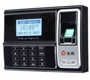 浩顺晶密V17指纹考勤机 价格:750元