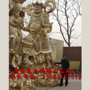 大型雕塑找进忠