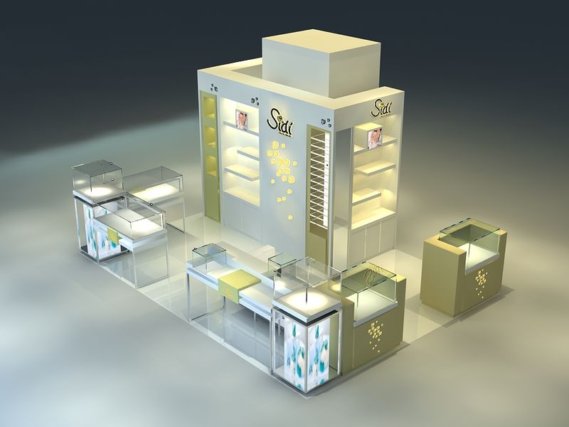 化妆品展柜2
