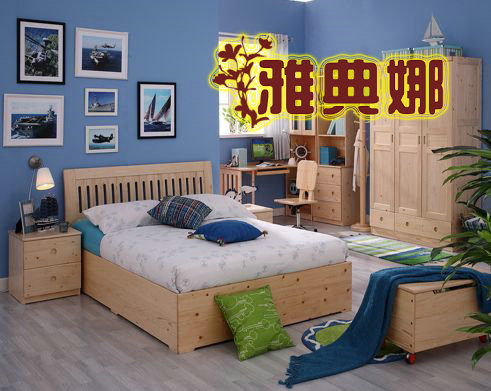 儿童套房家具/环保家具/高箱床SP-C001L