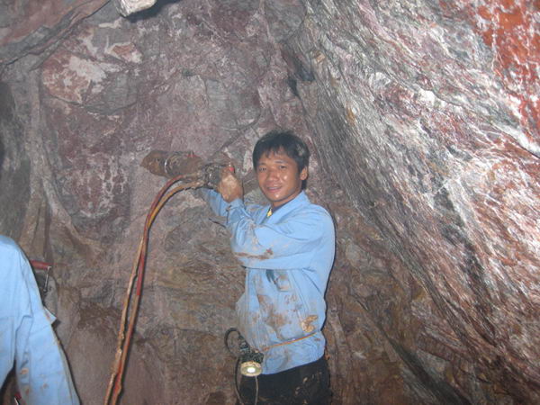 铜矿高出材率开采设备