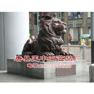 专业生产与供应故宫铜狮——玉中工艺！