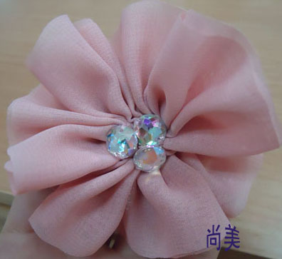 手工胸花 雪纺胸花