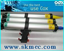 英国COX 腊肠装气动胶枪