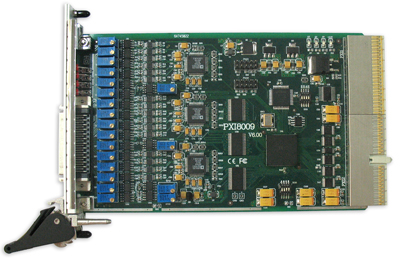 阿尔泰具有16路同步模拟量输入PXI8009  数据采集卡