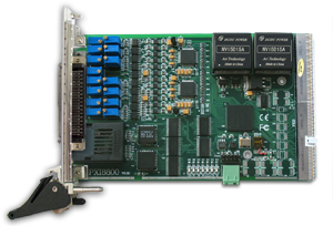 阿尔泰具有 6位 12路同步模拟量输入PXI8800