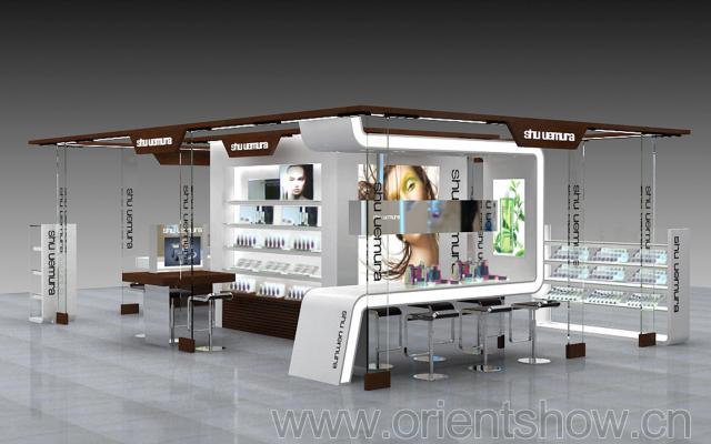 化妆品展柜制作 大型专业展示柜制作公司