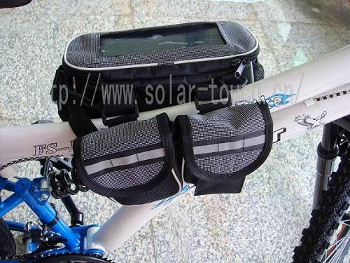太阳能自行车车梁充电包-STD004