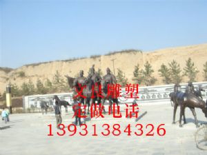 文良铜雕出售人物雕像