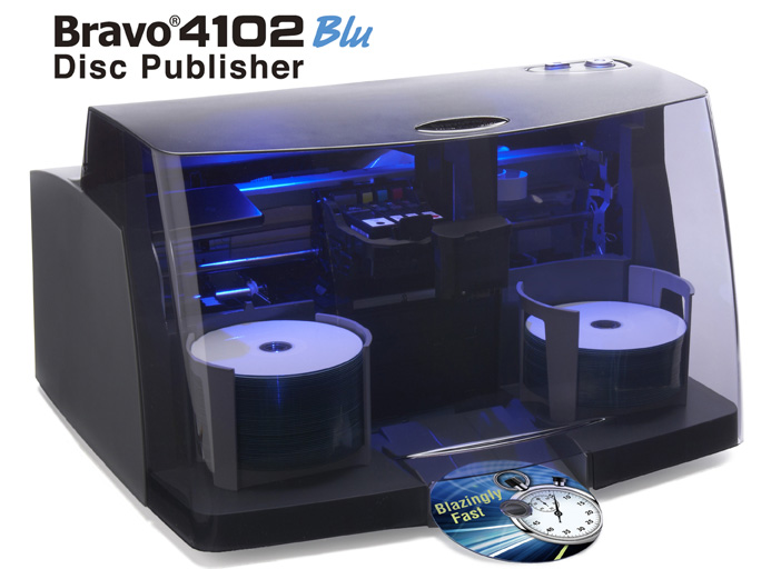 4102-Blu业界最快，最专业的蓝光光盘打印刻录一体机